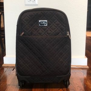 Vera Bradley Small Spinner in Classic Black